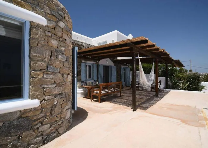 Mykonos Seaside 3br Aleomandra Gem 빌라