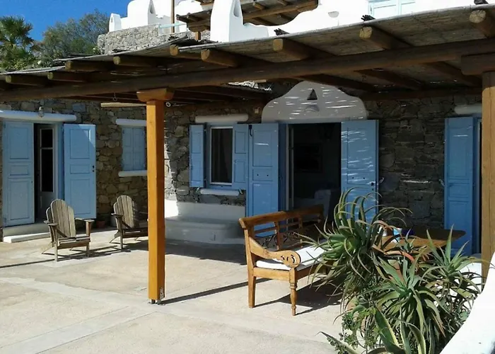 Mykonos Seaside 3br Aleomandra Gem 오르노스