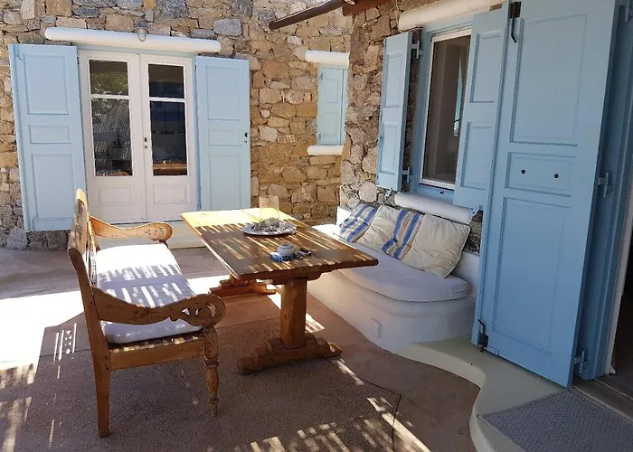 빌라 Mykonos Seaside 3br Aleomandra Gem