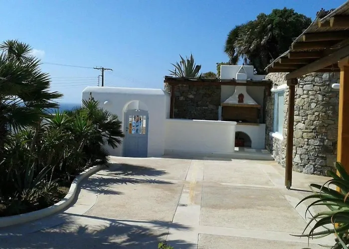 Mykonos Seaside 3br Aleomandra Gem 빌라