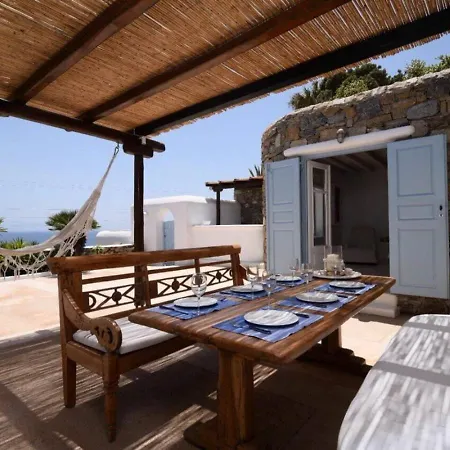 Mykonos Seaside 3br Aleomandra Gem فيلة