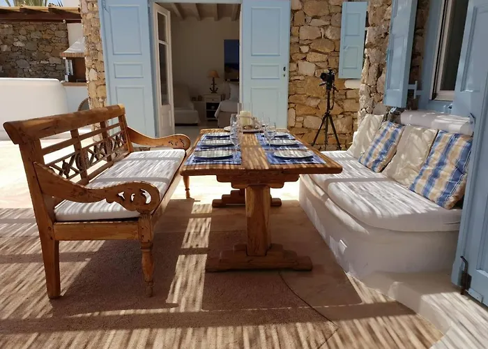 Mykonos Seaside 3br Aleomandra Gem Villa *